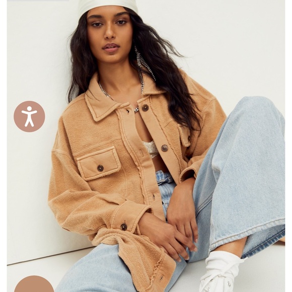 Free People Jackets & Blazers - FREE PEOPLE FARTHER SHORES RUBY JACKET